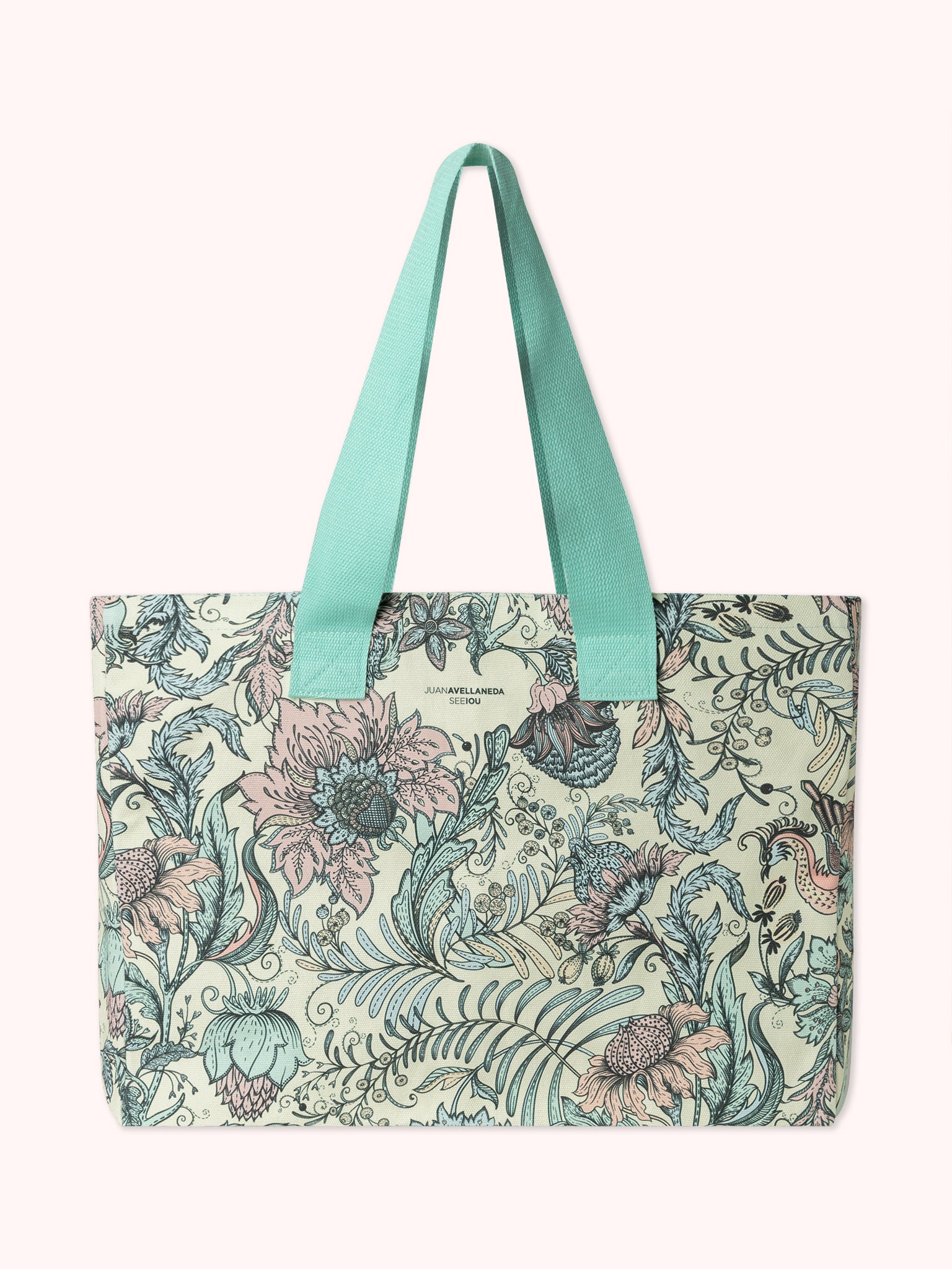 TOTE BAG AMARILLO JUAN AVELLANEDA X SEE IOU