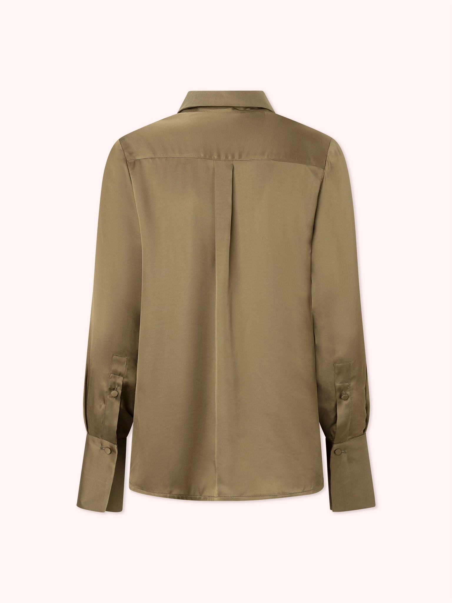 CAMISA SATINADA VERDE