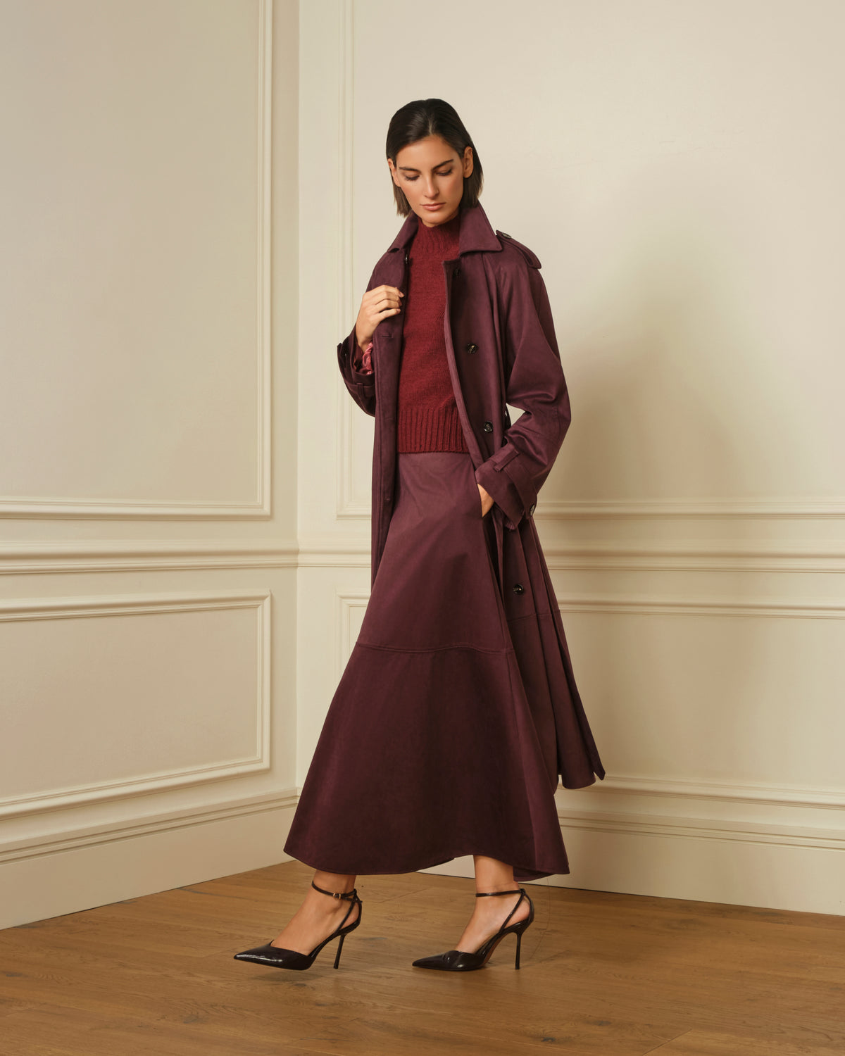 GABARDINA DE ANTE BURDEOS