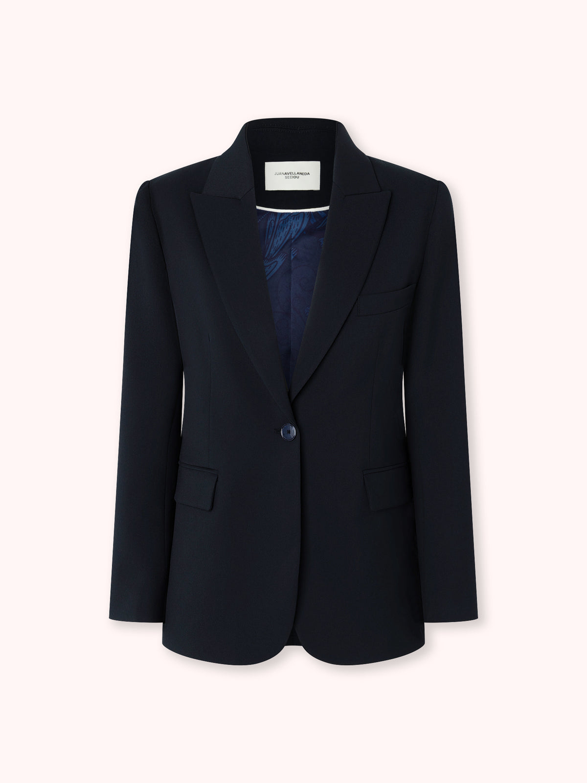 BLAZER BOLSILLOS TAPA AZUL