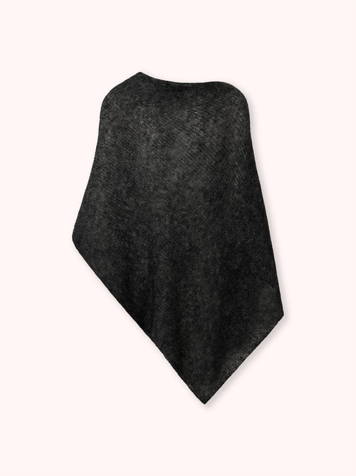 PONCHO GRIS MEDIO