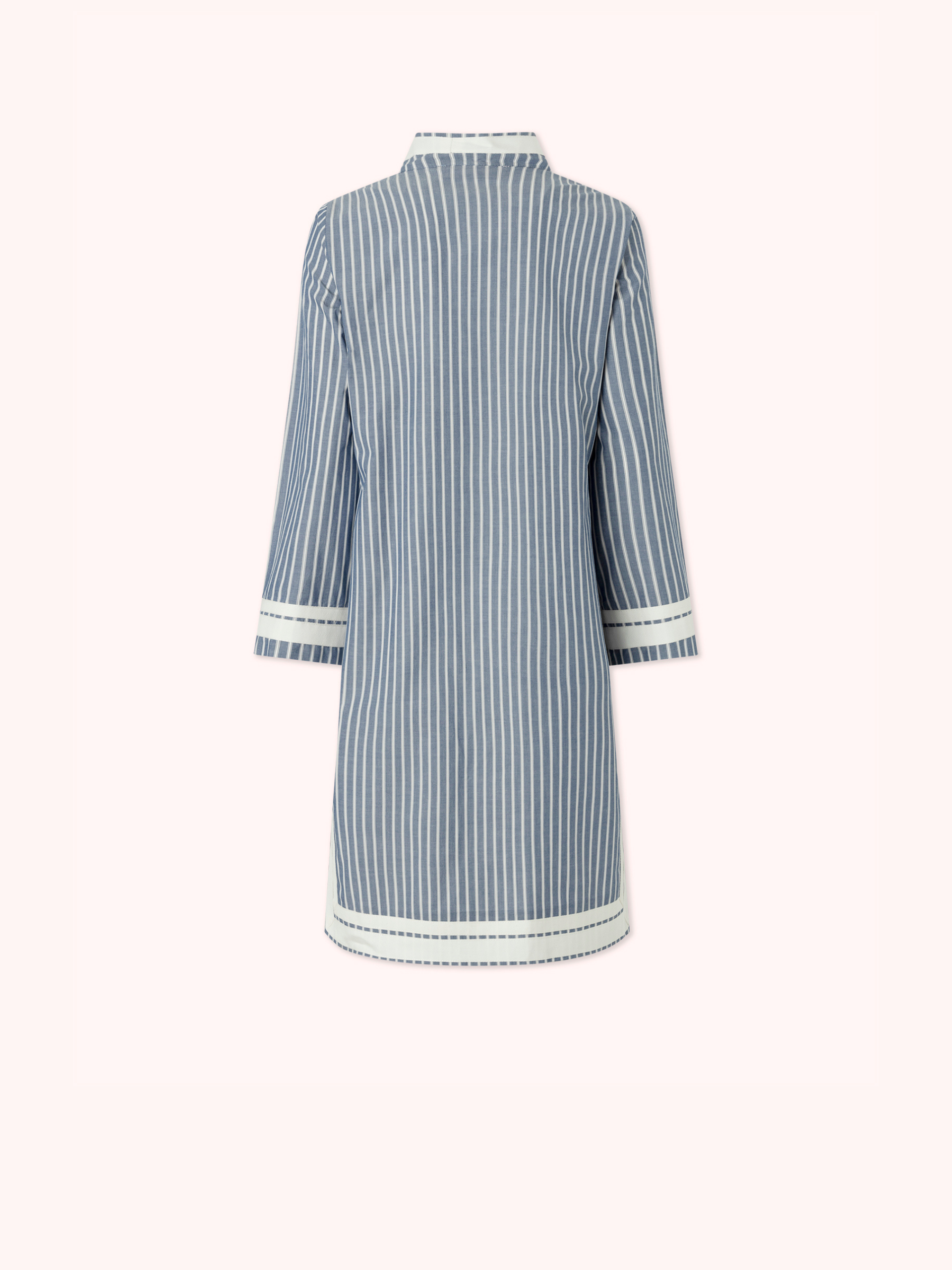 KAFTÁN CORTO RAYAS DENIM CLAIRE