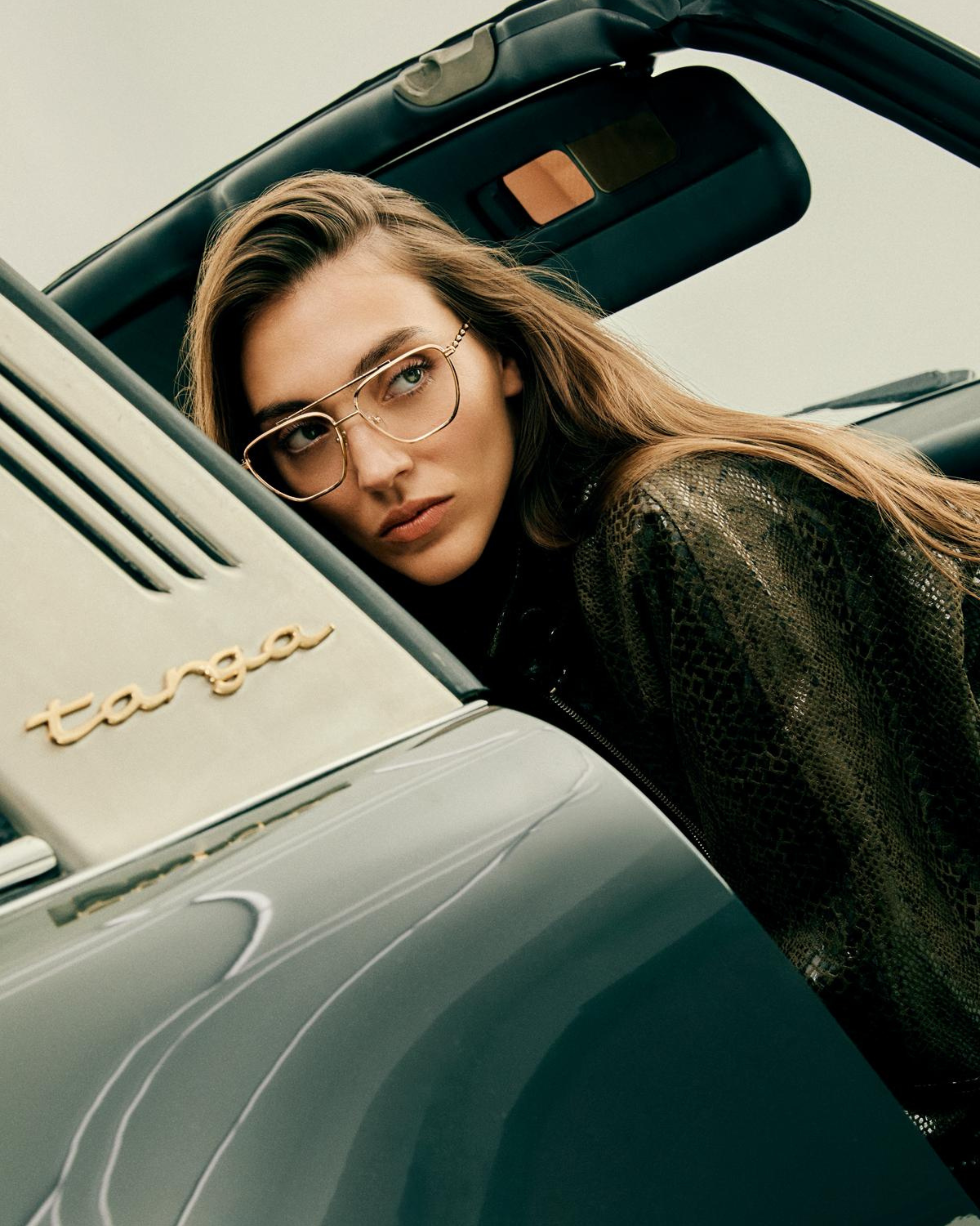 CAZADORA EFECTO PIEL DE PITÓN