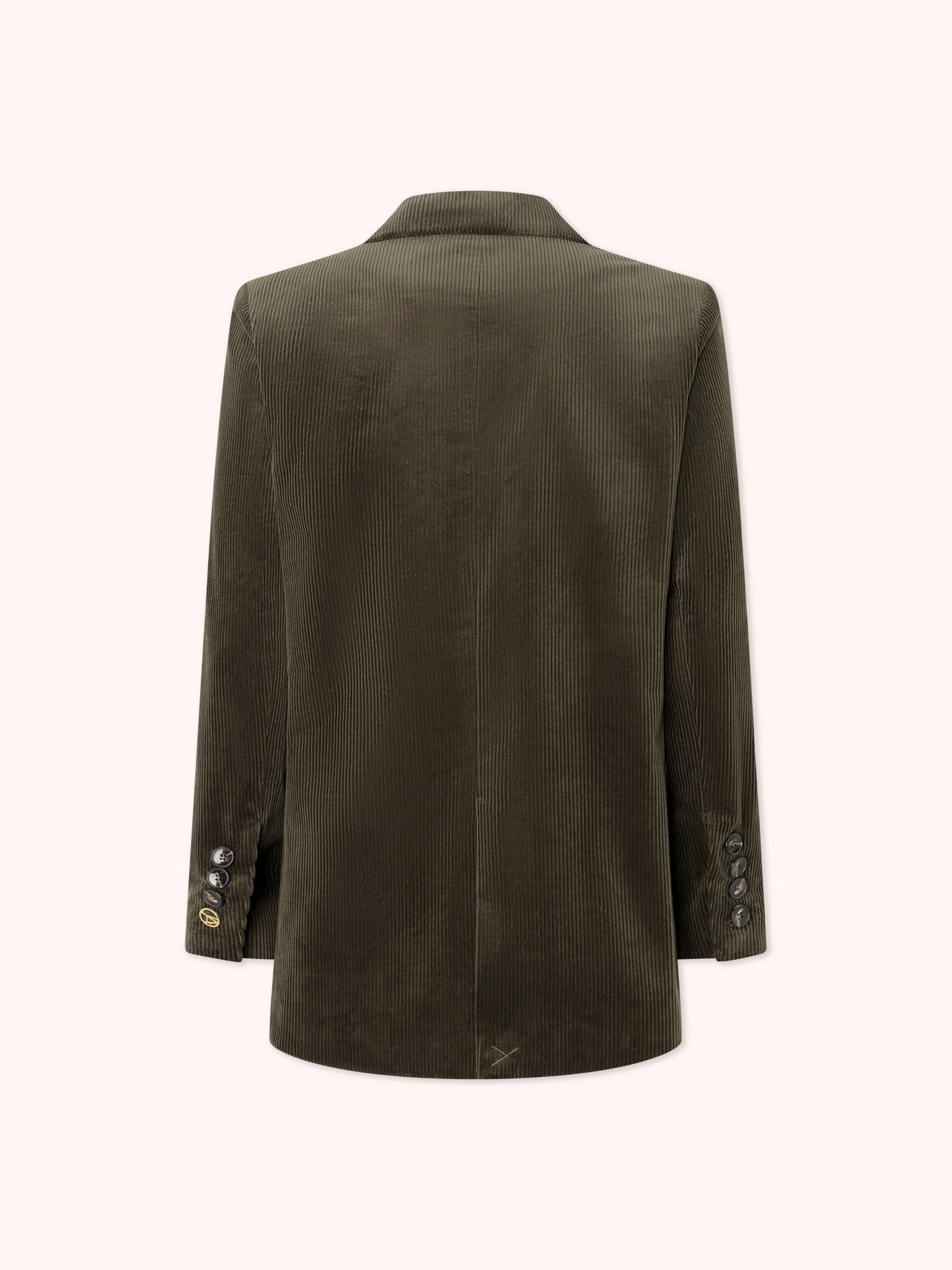 BLAZER CRUZADA DE PANA VERDE