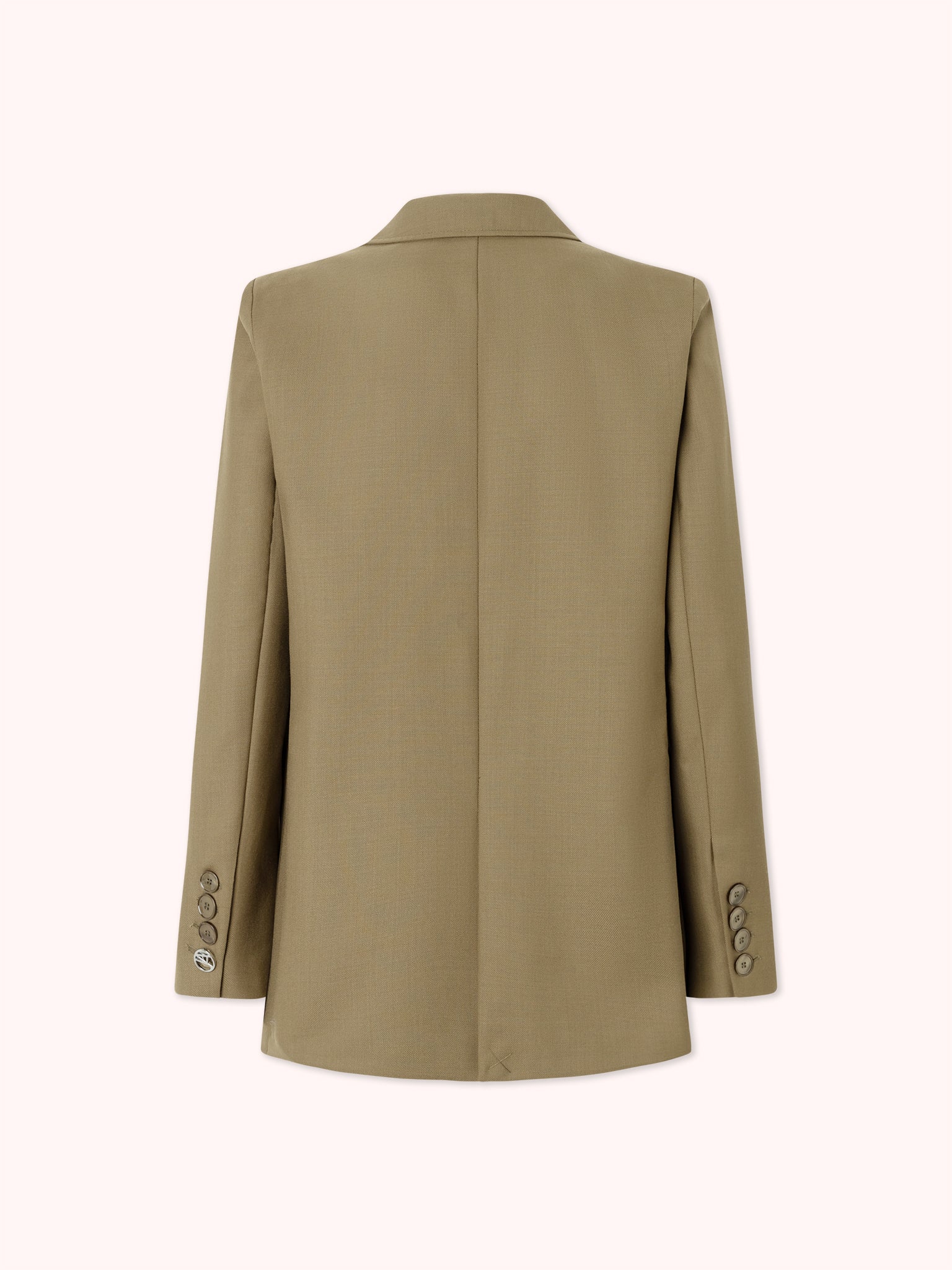 BLAZER CON BOLSILLOS VERDE MILITAR