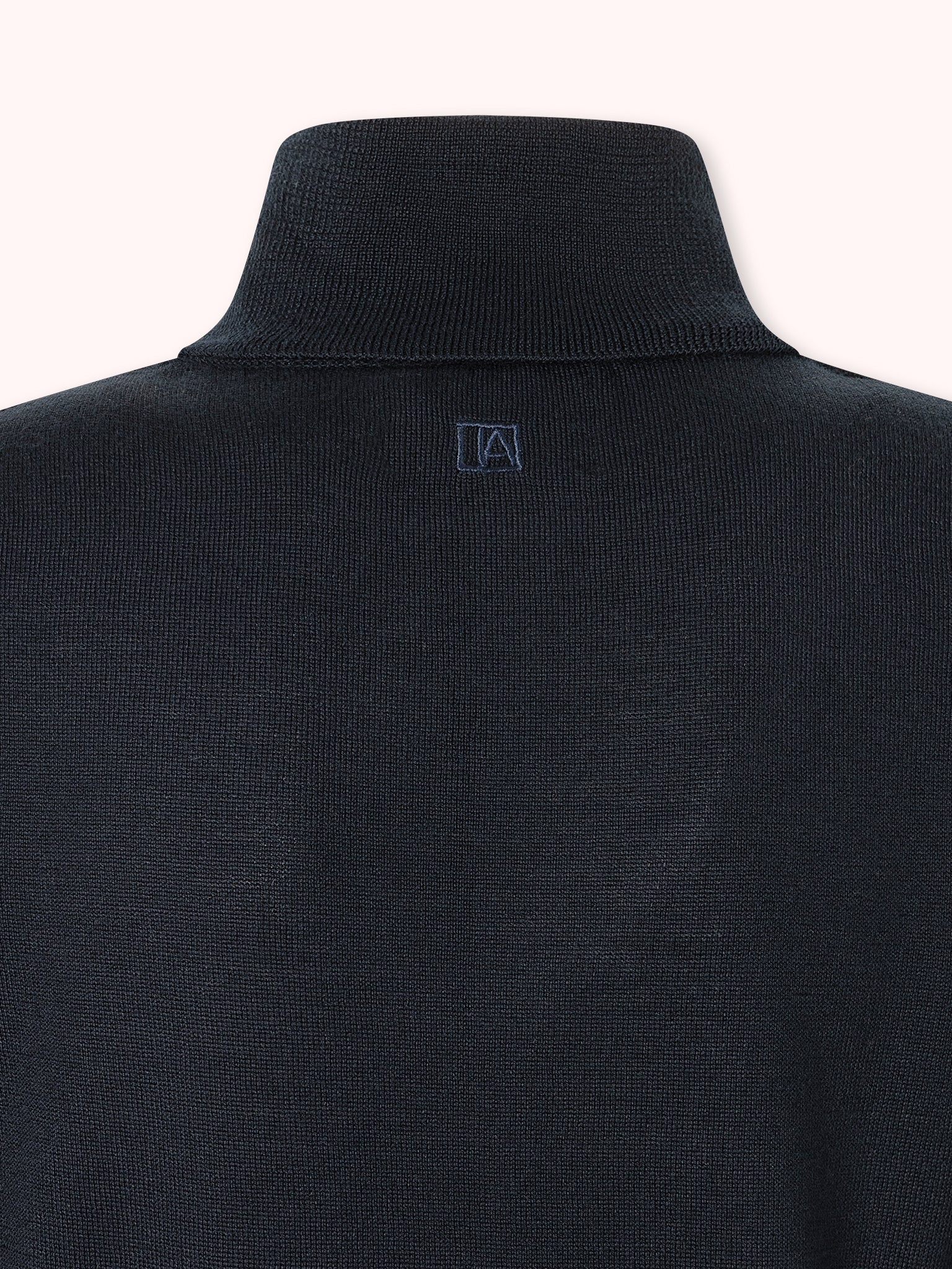 SUÉTER CUELLO CISNE MANGA LARGA AZUL MARINO