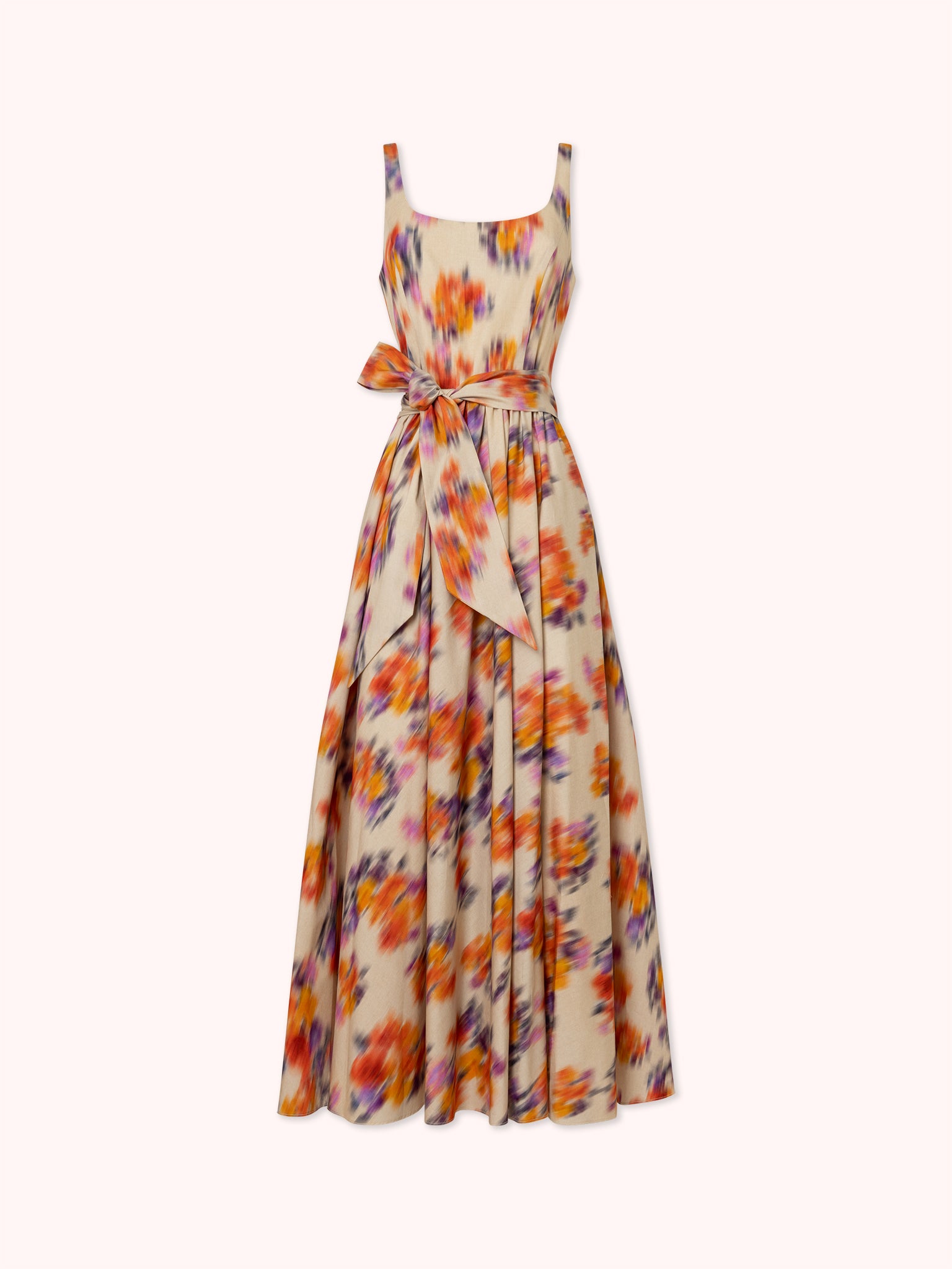 VESTIDO MIDI ESTAMPADO FLORAL