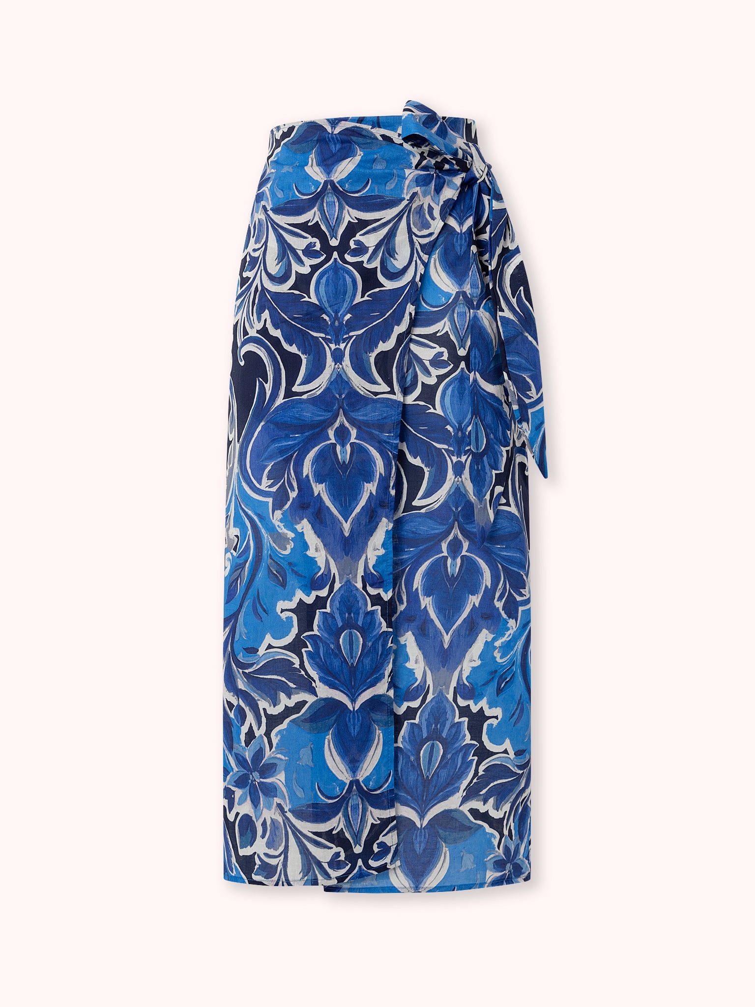 FALDA ESTAMPADO AZUL