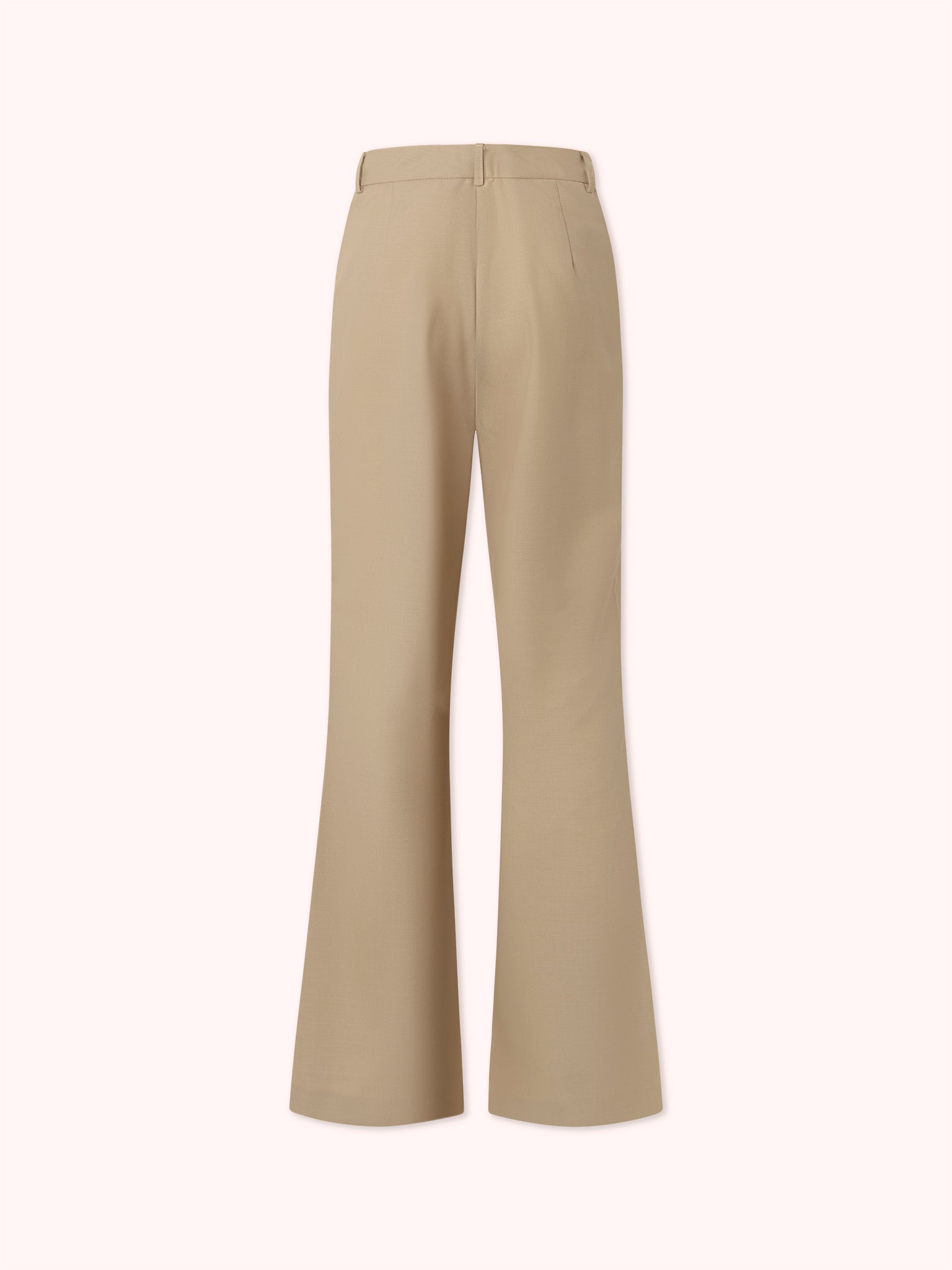 PANTALÓN FLARE BEIGE