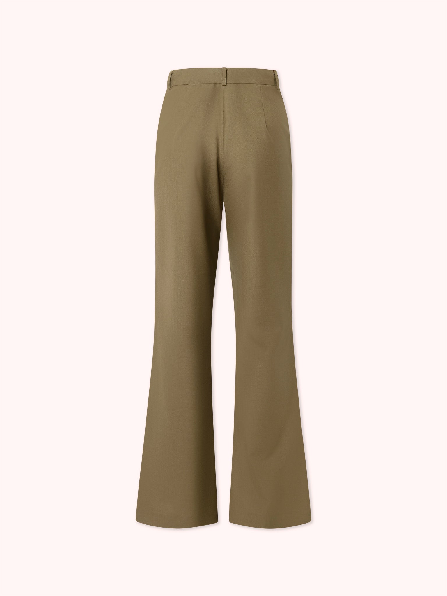 PANTALÓN FLARE VERDE MILITAR