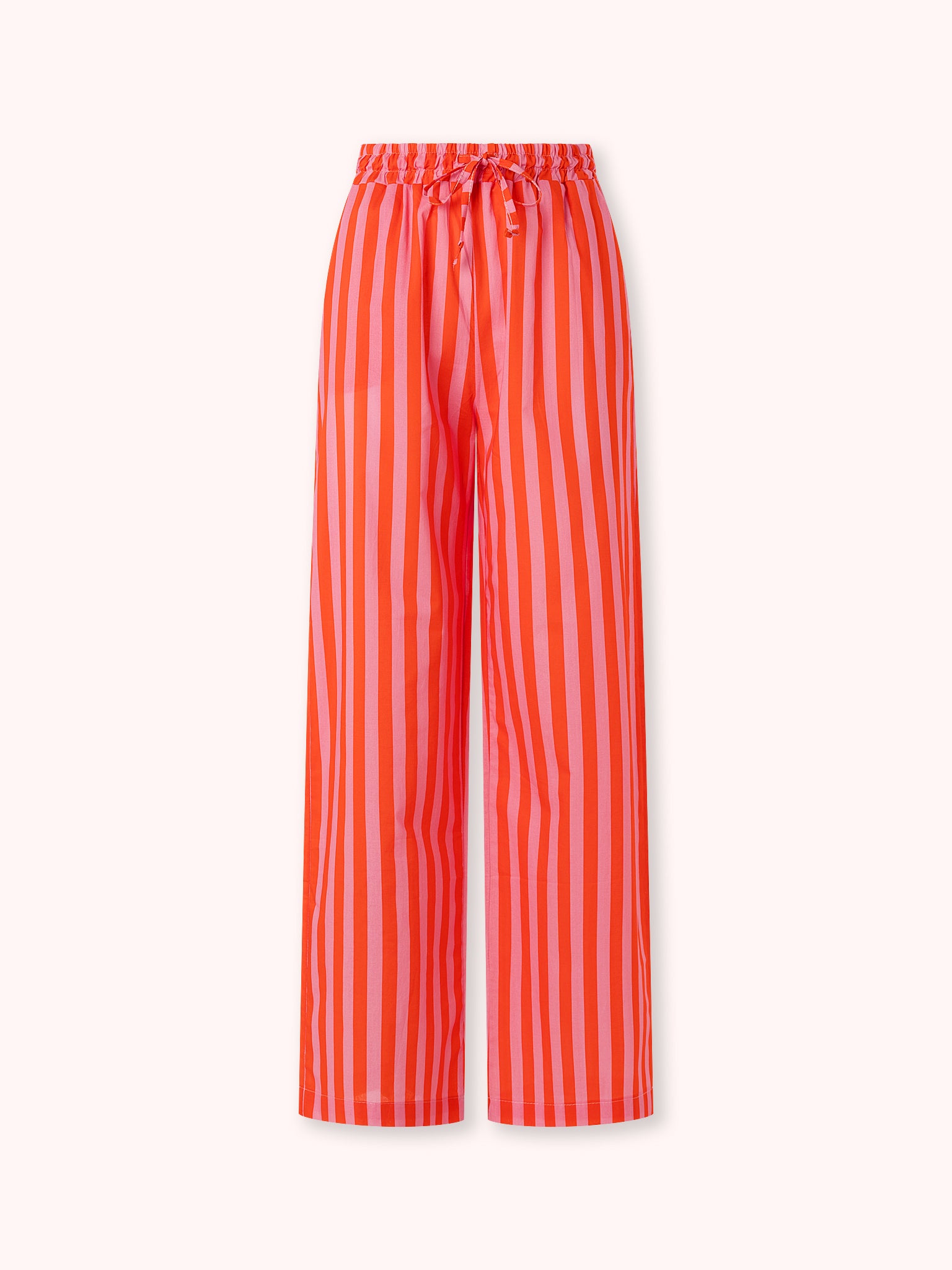 PANTALÓN DE RAYAS ROSA Y NARANJA
