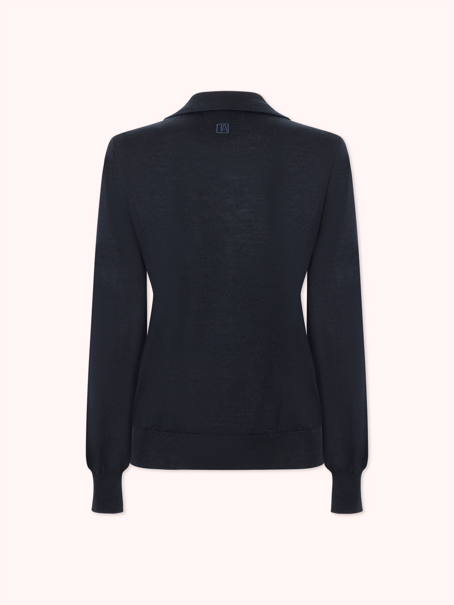 JERSEY CUELLO POLO AZUL MARINO