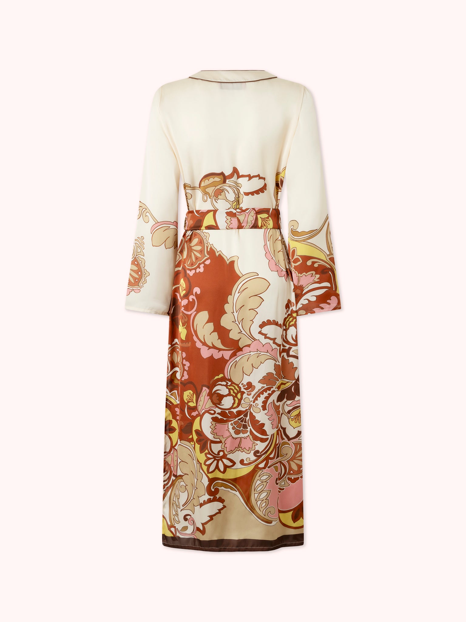 KAFTÁN ESTAMPADO ROSA VEDHA