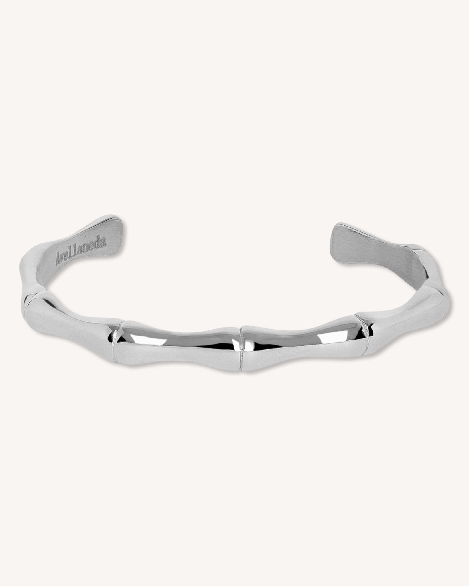 PULSEIRA UNISEXO VINTAGE PRATA BAMBU - Seeiou