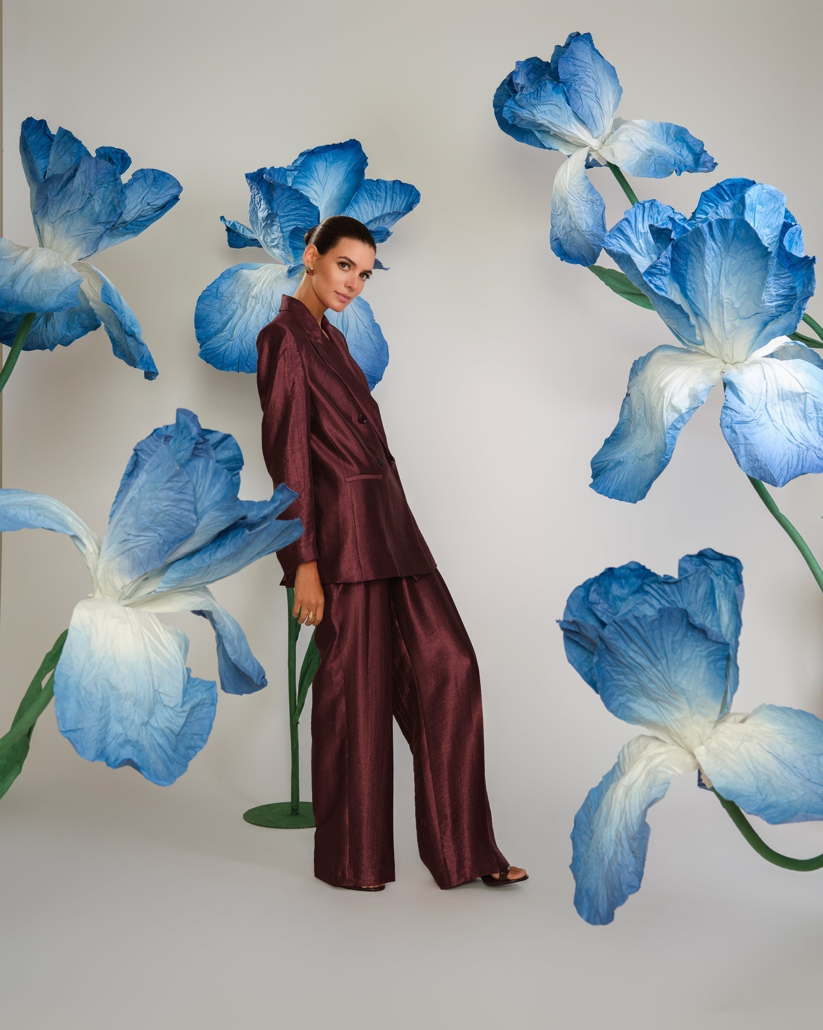 PANTALÓN BURDEOS TOM - Seeiou