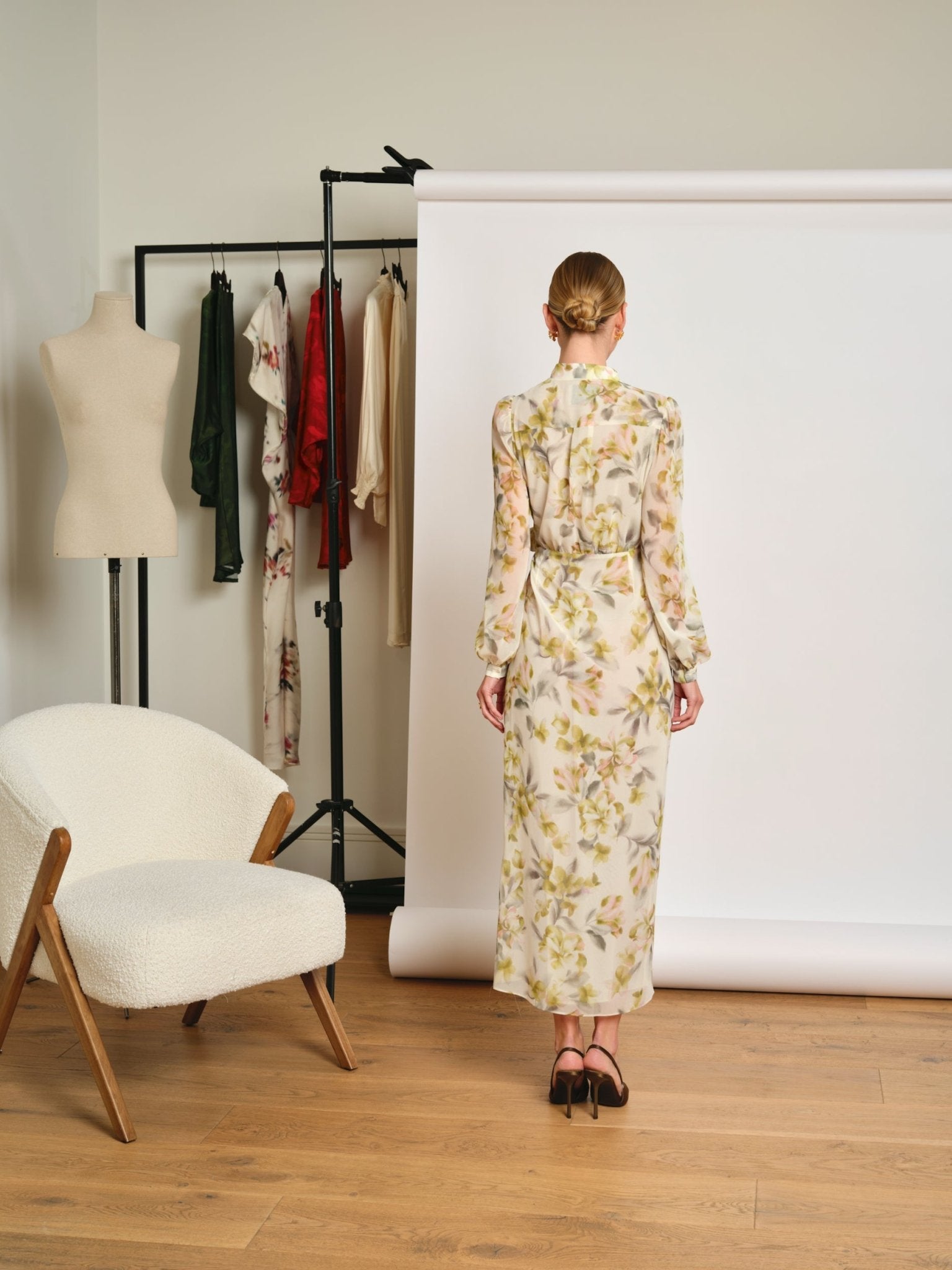 Vestido estampado floral Berta - SEEIOU