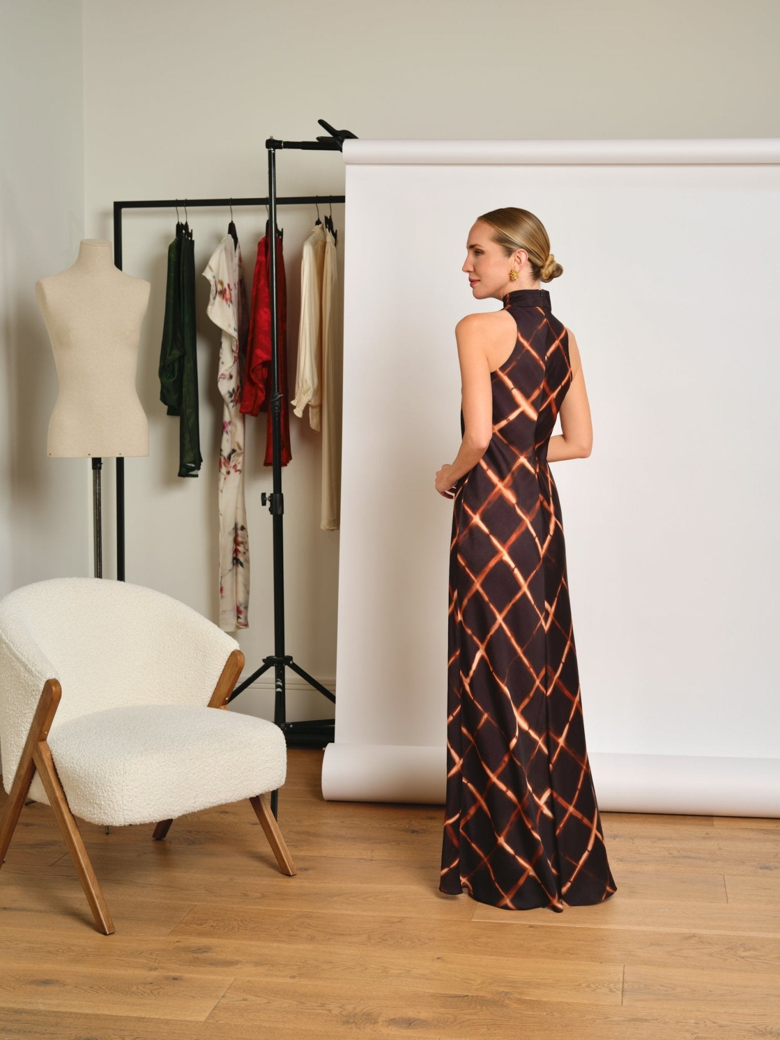 Vestido estampado Indira - SEEIOU