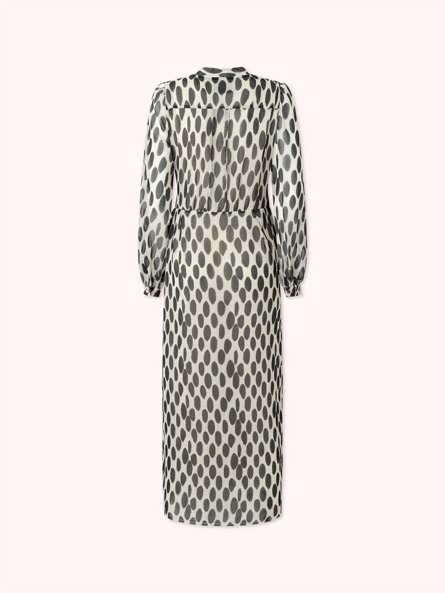 VESTIDO ESTAMPADO LUNARES BERTA - SEEIOU