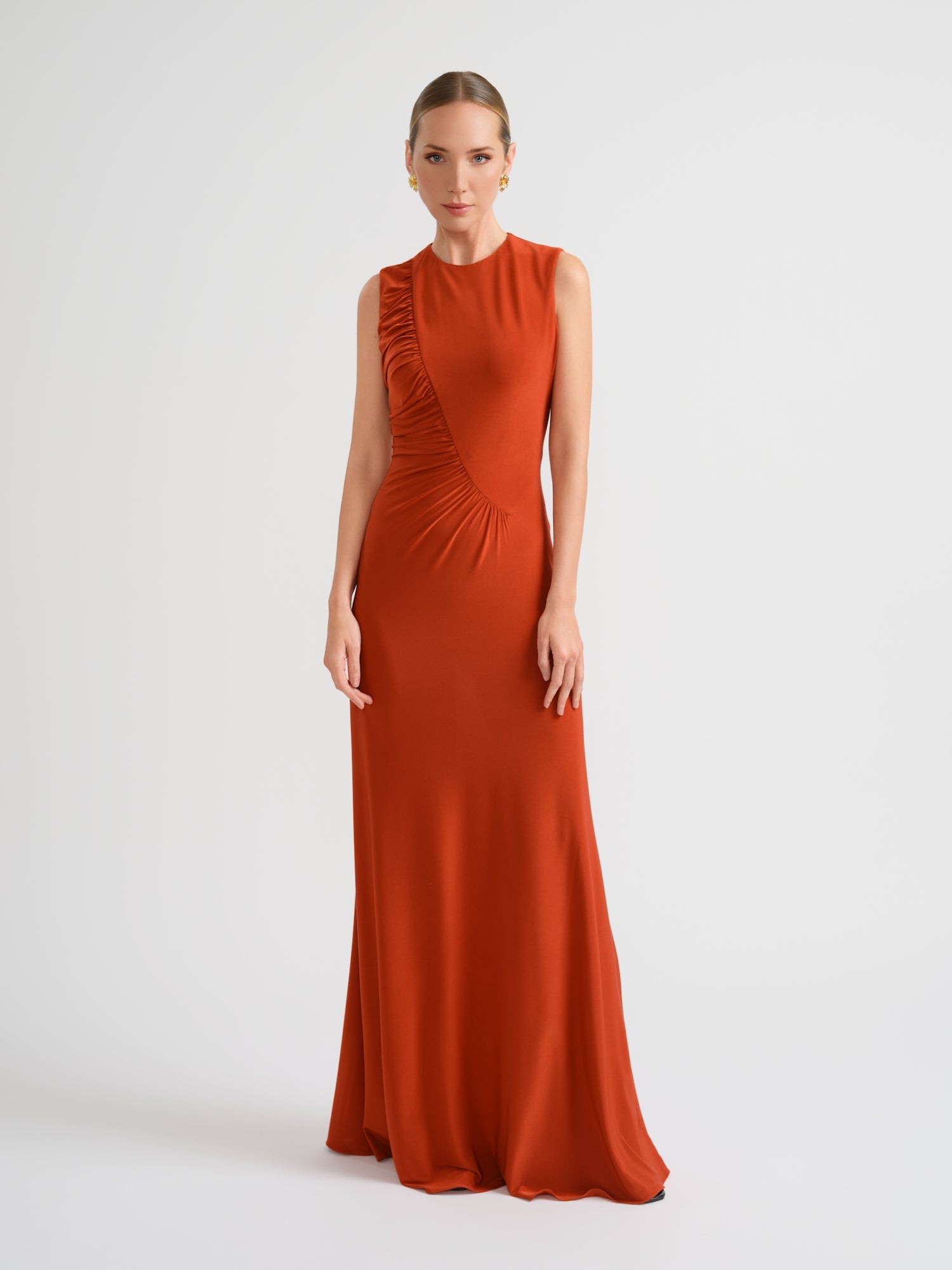 VESTIDO NARANJA NOOR - SEEIOU