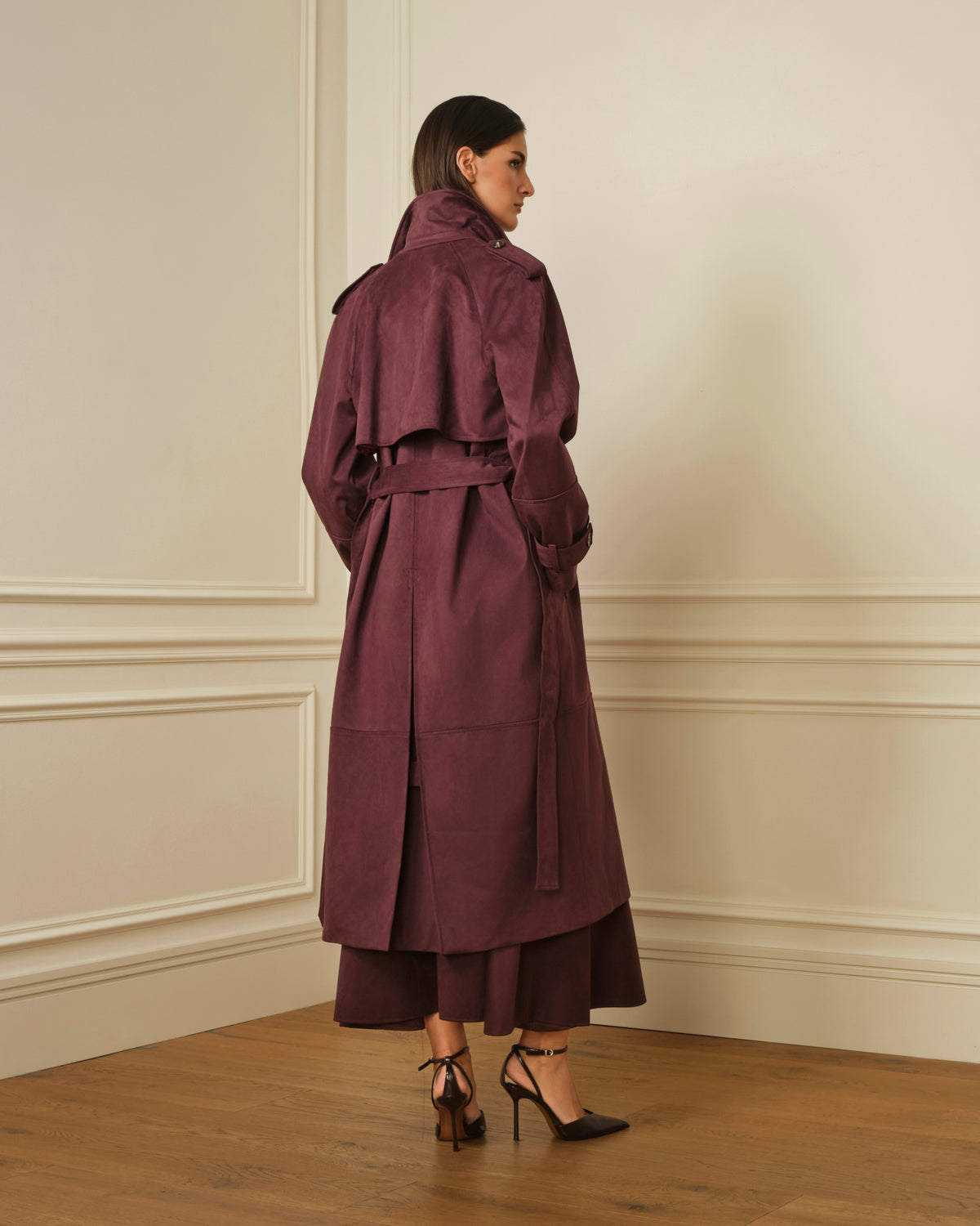 GABARDINA  DE ANTE BURDEOS