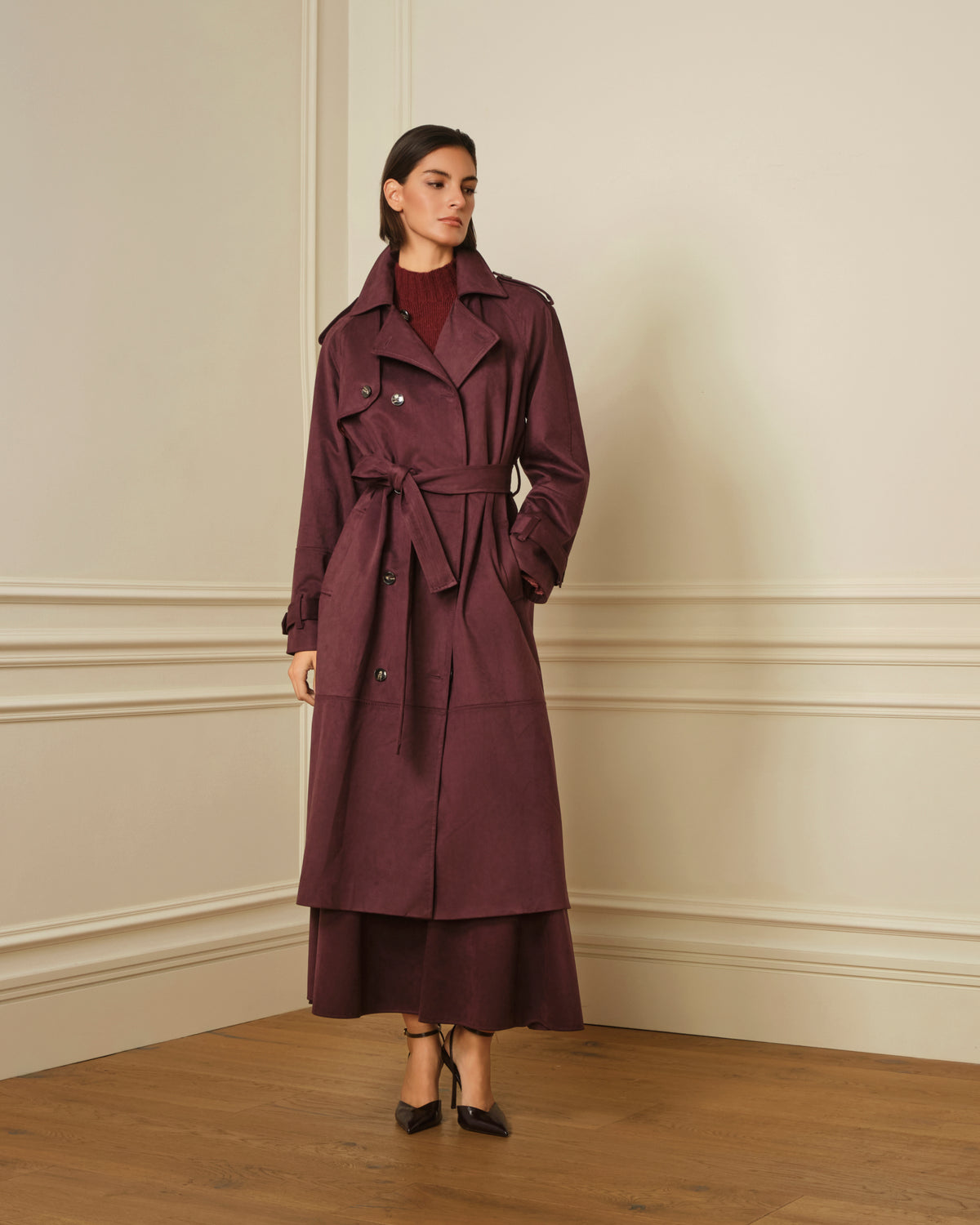 GABARDINA  DE ANTE BURDEOS