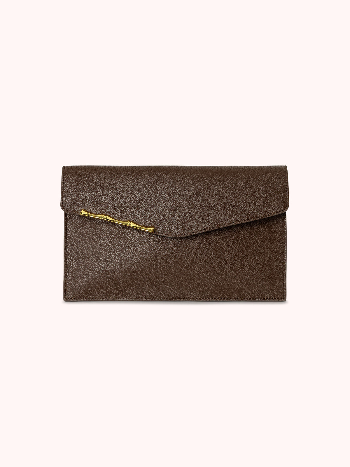 CLUTCH "SOBRE" MARRÓN CHOCOLATE