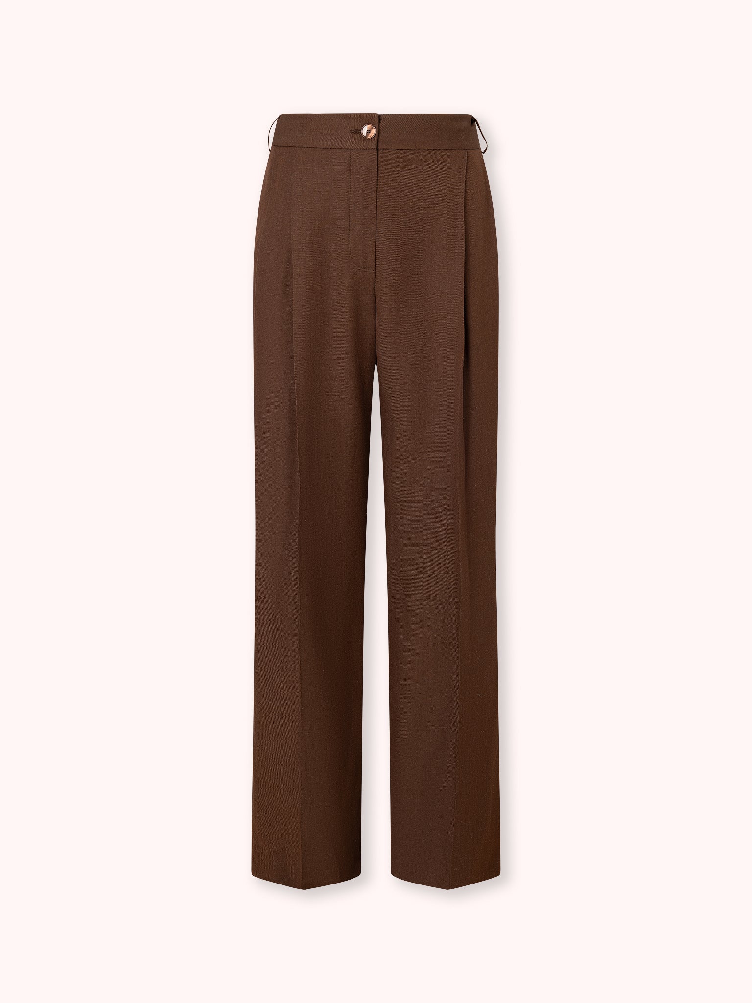 PRE-ORDER PANTALÓN DE PINZAS MARRÓN