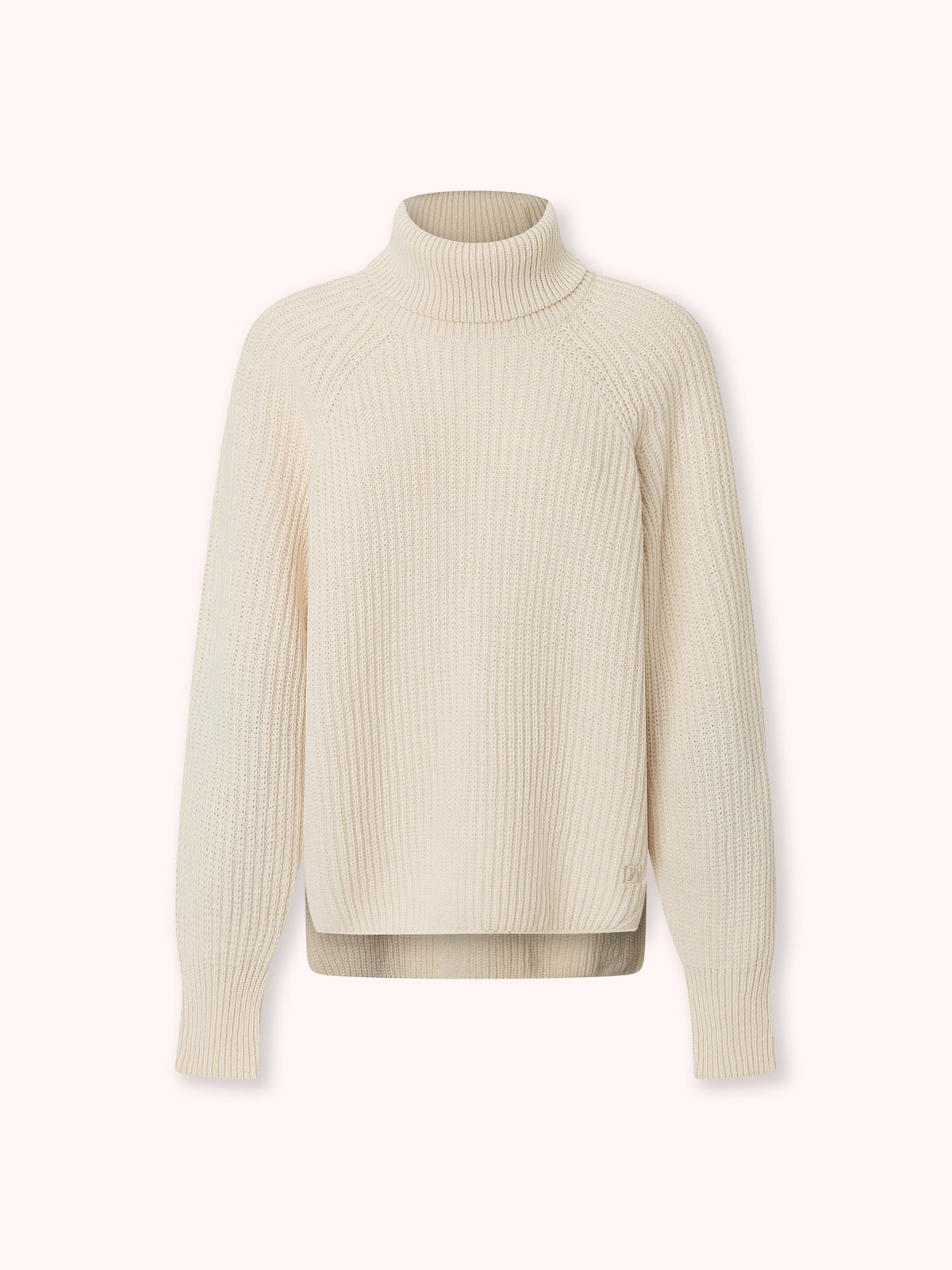 SUÉTER DE CUELLO ALTO BEIGE