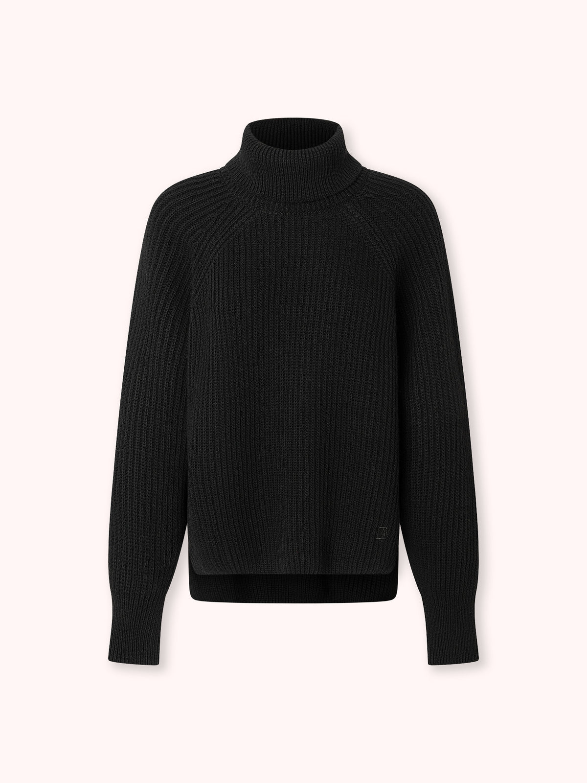 SUÉTER DE CUELLO ALTO NEGRO