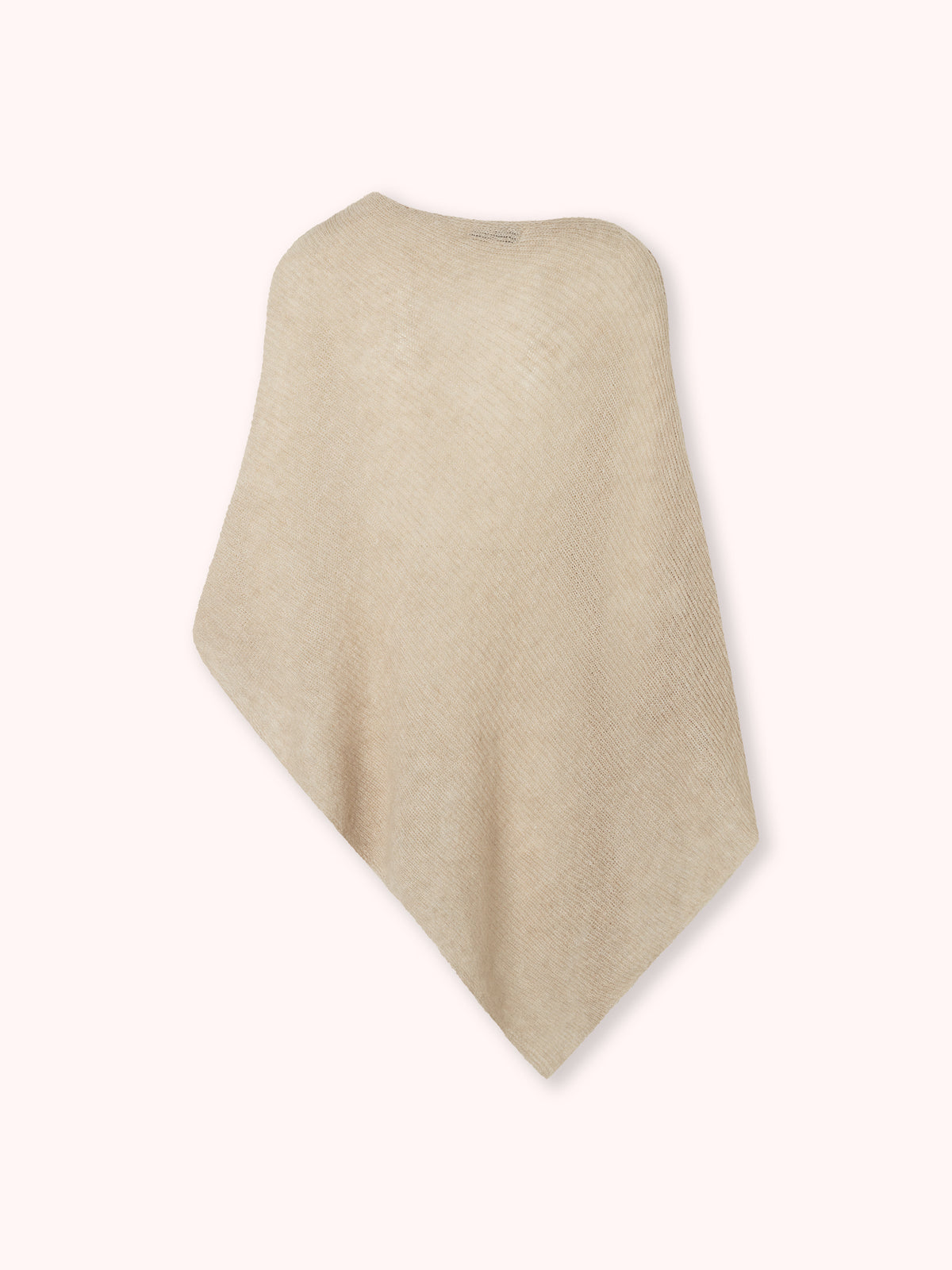 PONCHO BEIGE