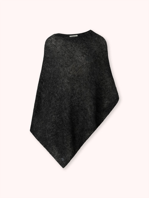 PONCHO GRIS MEDIO