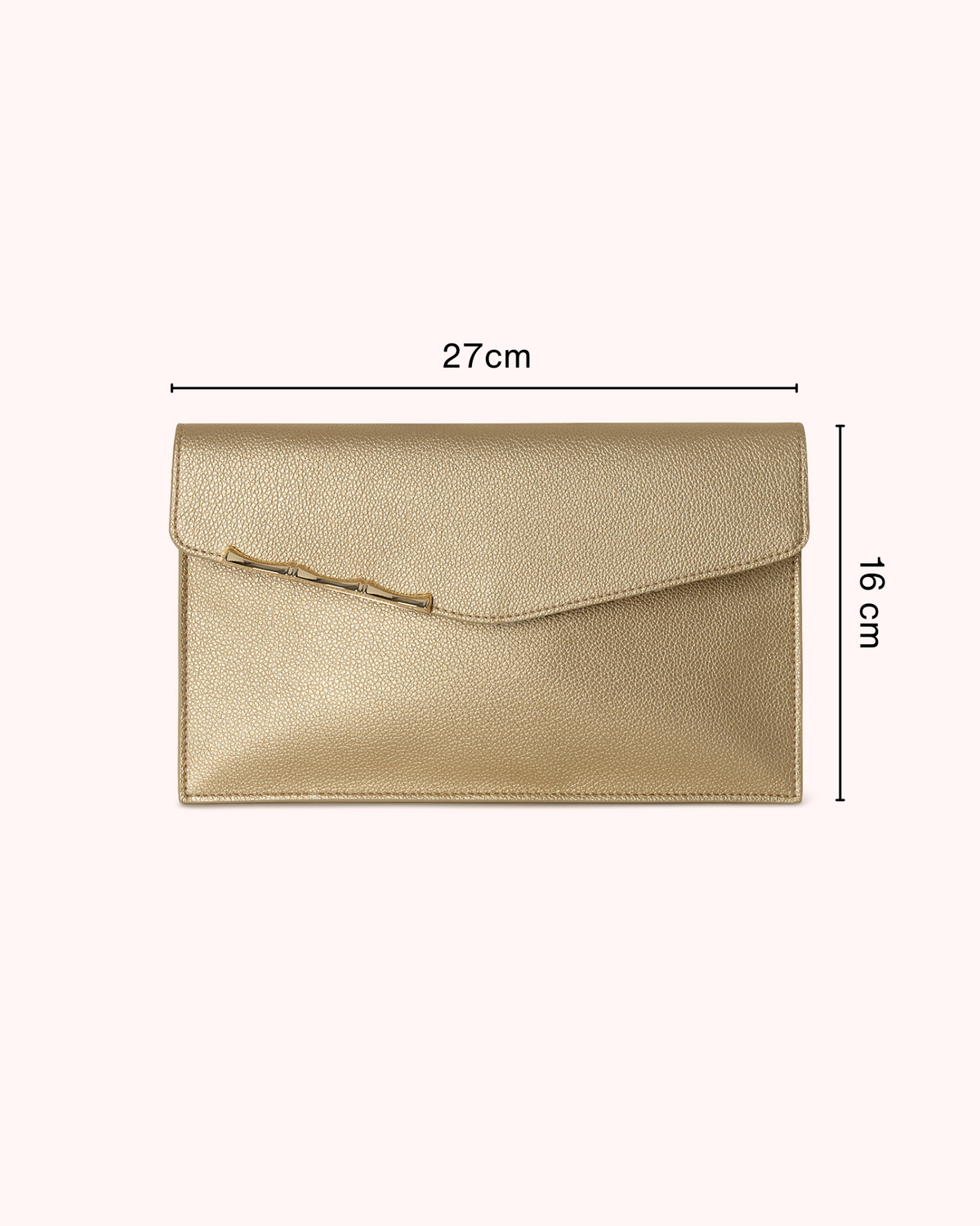 CLUTCH "SOBRE"  DORADO