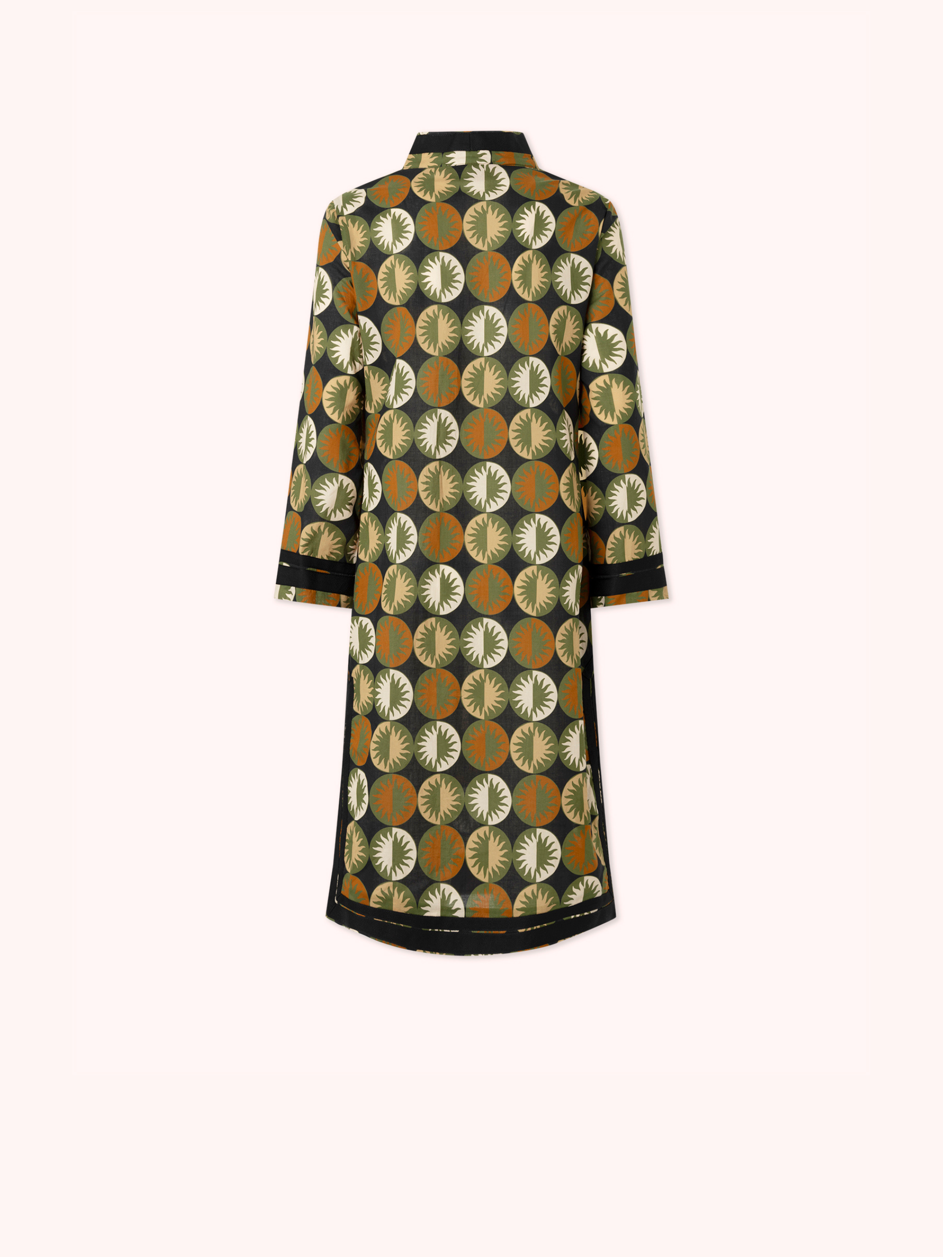 KAFTÁN CORTO ESTAMPADO SOLES TOSTADO CLAIRE