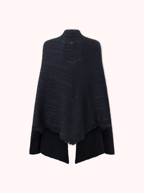 CAPA DE PUNTO ACANALADO AZUL