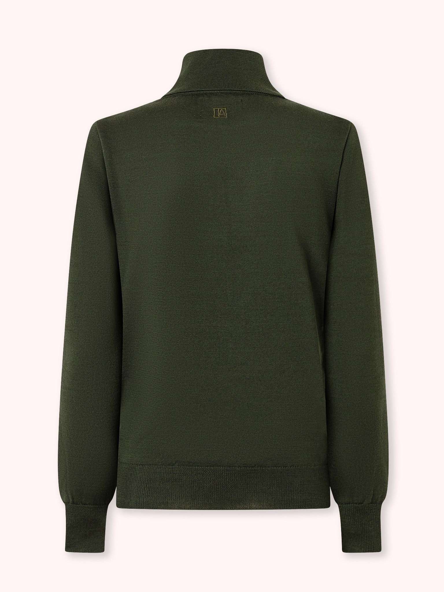 SUÉTER CUELLO CISNE MANGA LARGA VERDE