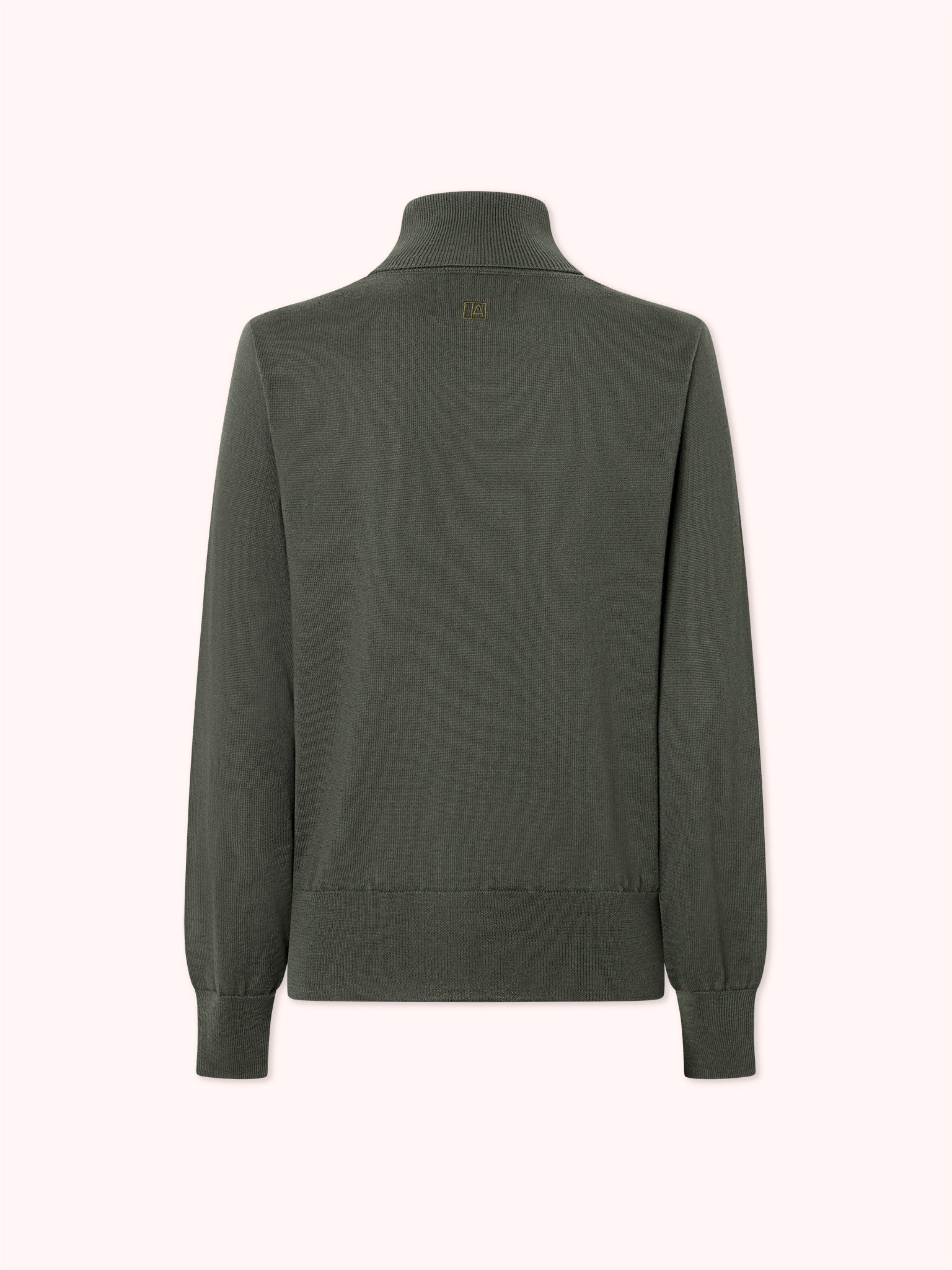 JERSEY CUELLO ALTO VERDE MILITAR