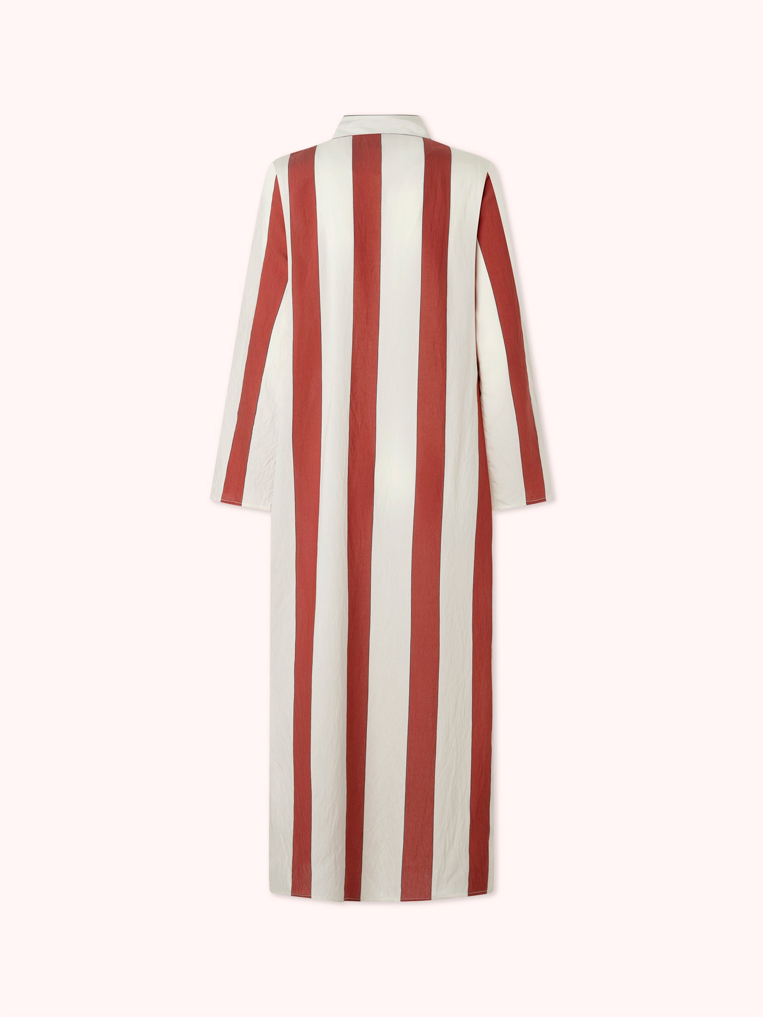 KAFTÁN ESTAMPADO RAYAS ROJAS RANYA