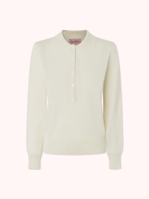 JERSEY CUELLO POLO CRUDO