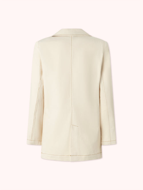 AMERICANA OFF-WHITE DENIM YVES