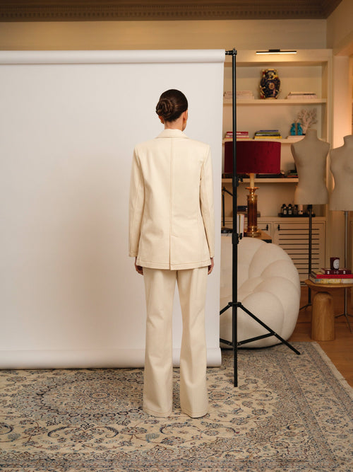 AMERICANA OFF-WHITE DENIM YVES