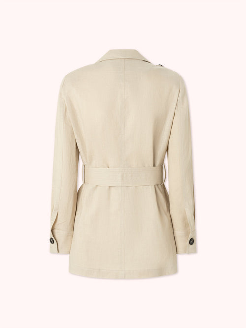 BLAZER SAHARIANA LINO NATURAL CHARLES