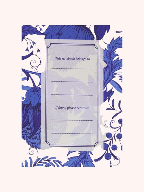 LIBRETA AZUL