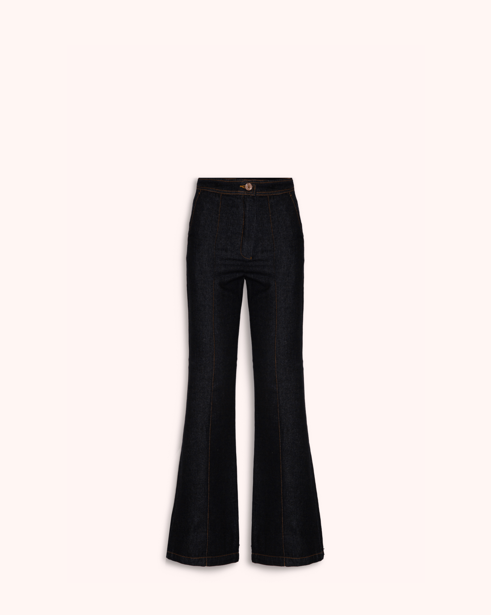 PANTALÓN NEGRO DENIM YVES - Seeiou