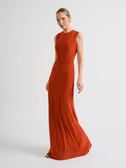 VESTIDO NARANJA NOOR