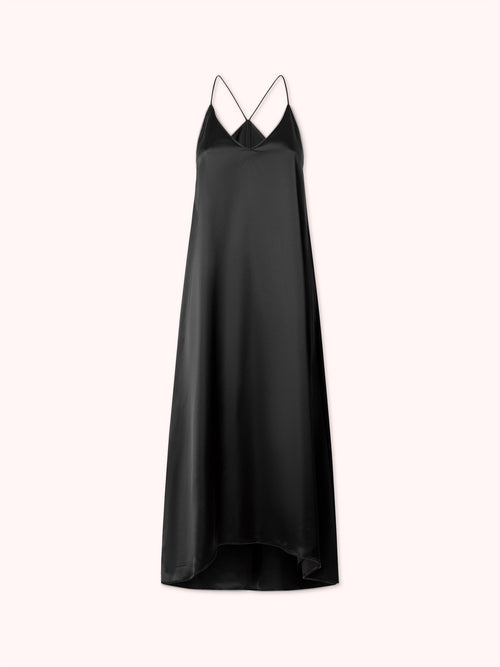 VESTIDO LENCERO NEGRO