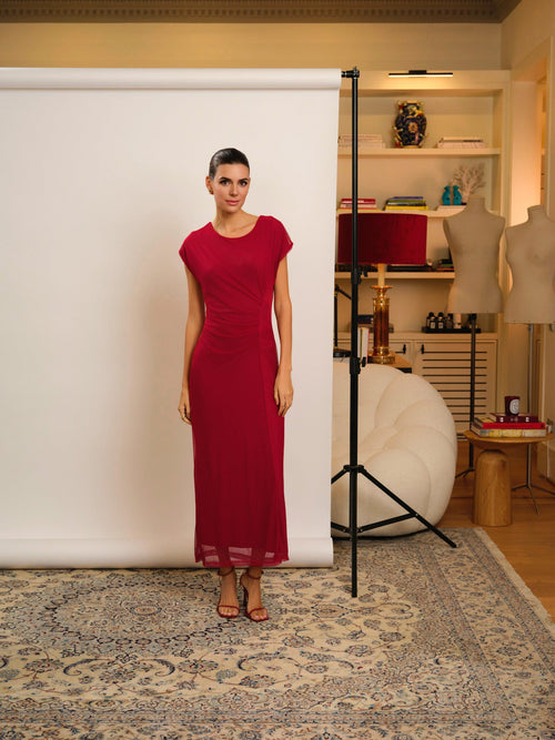 VESTIDO ROJO AISHA