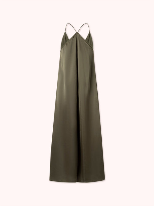 VESTIDO LENCERO VERDE